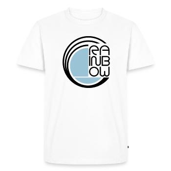 rainbow_f2 - Men's Premium Organic T-Shirt - white - Front - Nico (187cm)