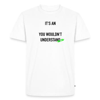 It's an aircooled thing - Men's Premium Organic T-Shirt - white - Front - Nico (187cm)