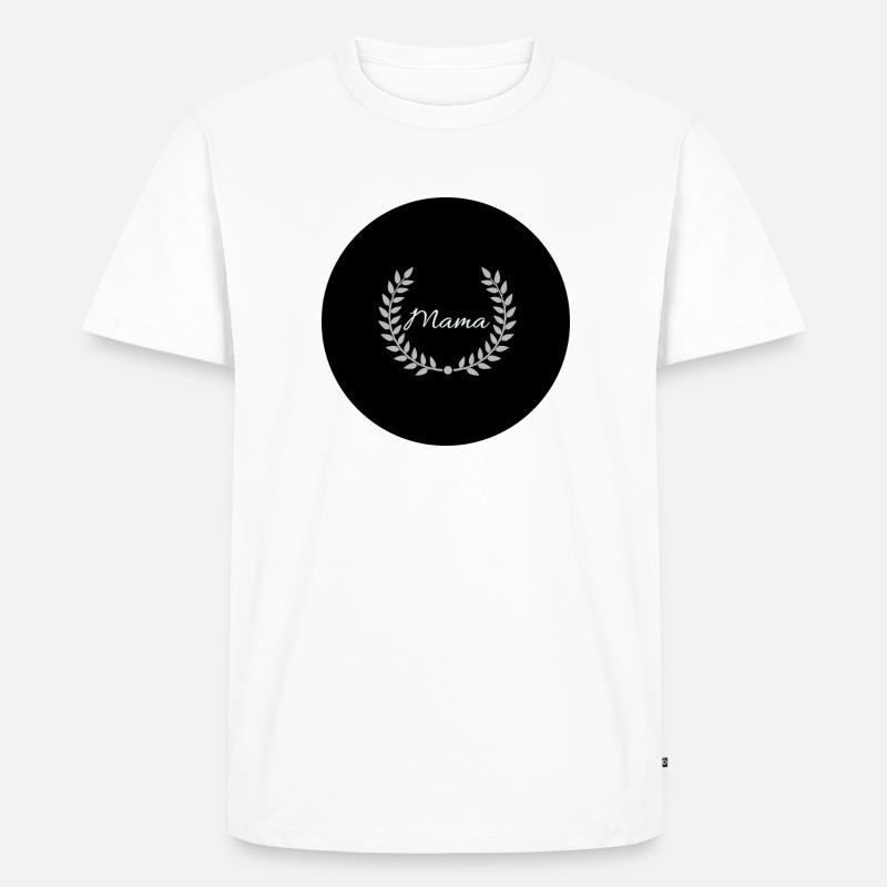 Mama - Männer Premium Bio T-Shirt - Weiß