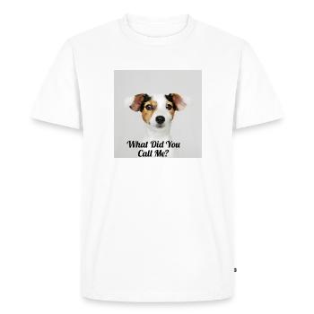 Russell farfelu - T-shirt Premium bio Homme - blanc - Devant - Nico (187cm)