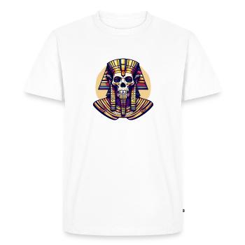 L’amour de Pharaon - T-shirt Premium bio Homme - blanc - Devant - Nico (187cm)