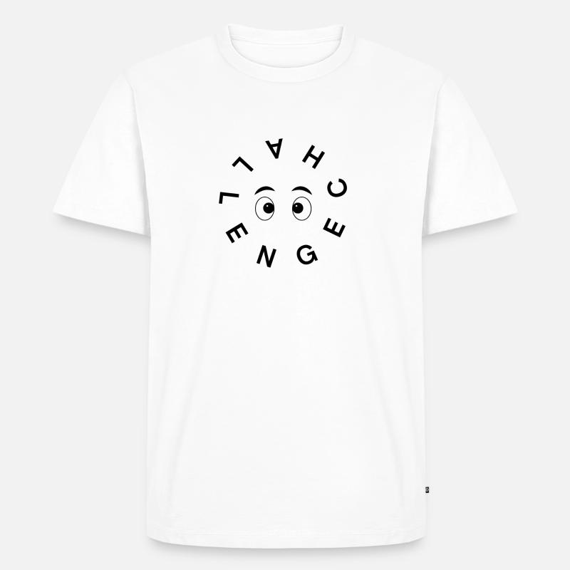 challenge 2024 - Männer Premium Bio T-Shirt - Weiß