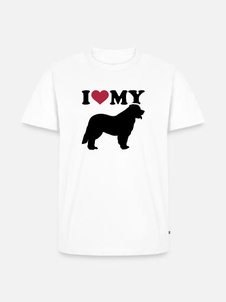 Leonberger - T-shirt Premium bio Homme - blanc
