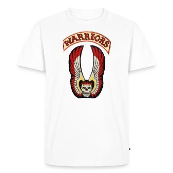 ThE WArRiOrS tRibUtE - Men's Premium Organic T-Shirt - white - Front - Nico (187cm)