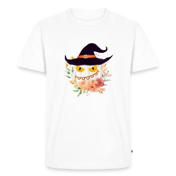 Halloween - T-shirt Premium bio Homme - blanc - Devant - Nico (187cm)