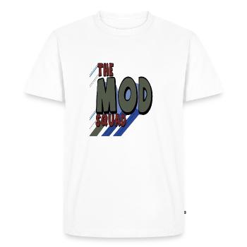 Équipage MOD - T-shirt Premium bio Homme - blanc - Devant - Nico (187cm)
