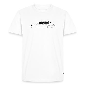 Young- und Oldtimer - Männer Premium Bio T-Shirt - Weiß - Vorne - Nico (187cm)