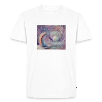 ARC EN CIEL - T-shirt Premium bio Homme - blanc - Devant - Nico (187cm)