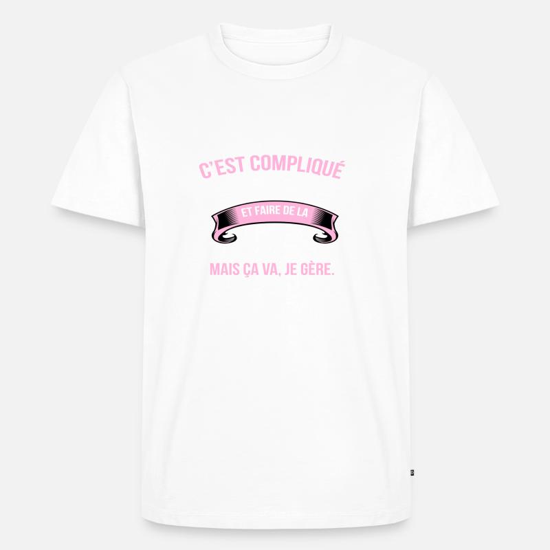 Danse orientale - T-shirt Premium bio Homme - blanc