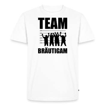 Bachelor party Bachelor party - T-shirt Premium bio Homme - blanc - Devant - Nico (187cm)