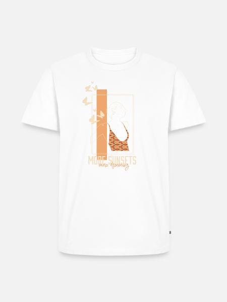 Sunset - Männer Premium Bio T-Shirt -