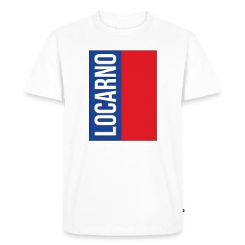 Souvenir traditionnel du Tessin - T-shirt Premium bio Homme - blanc - Devant - Nico (187cm)