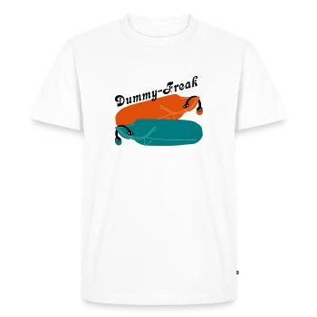 Monstre factice - T-shirt Premium bio Homme - blanc - Devant - Nico (187cm)