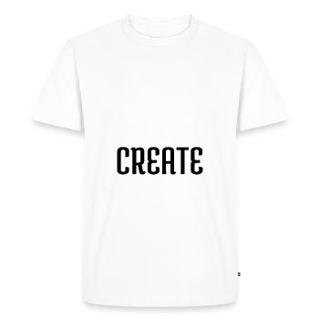 bday personal enlightenment funny sayings - Men's Premium Organic T-Shirt - white - Front - Nico (187cm)
