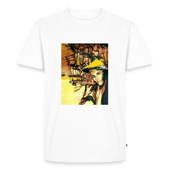 Peintures d’art - T-shirt Premium bio Homme - blanc - Devant - Nico (187cm)
