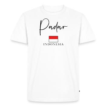 Grèce Flag Holidays - Islande Padar - T-shirt Premium bio Homme - blanc - Devant - Nico (187cm)