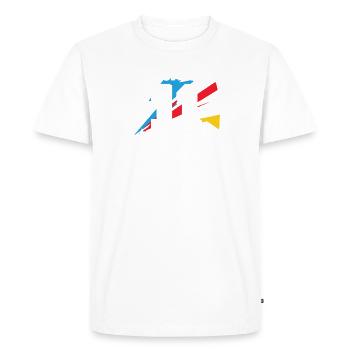 L’âge n’est qu’un chiffre - 11e anniversaire - T-shirt Premium bio Homme - blanc - Devant - Nico (187cm)