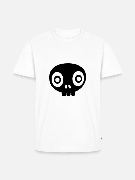 LALLU - Men's Premium Organic T-Shirt - white