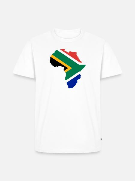 Afrique du Sud - T-shirt Premium bio Homme - blanc