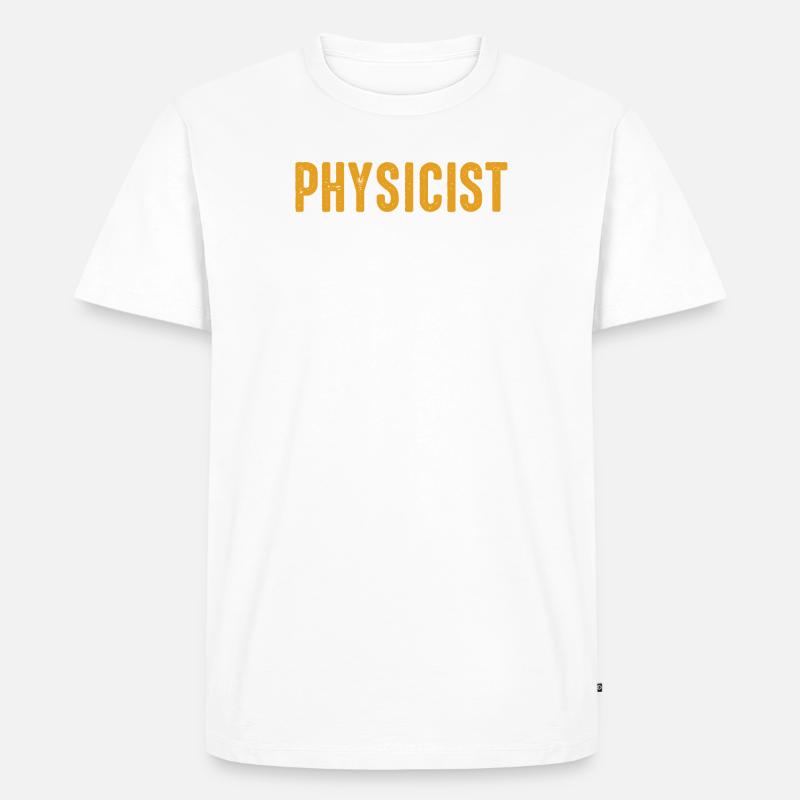 Physicist definition science physicist - Men's Premium Organic T-Shirt - undefined