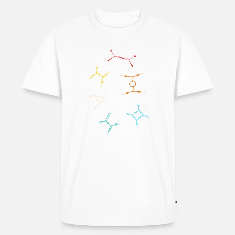 Quantum Physics Quantum Physics Quantum Leap - Men's Premium Organic T-Shirt - white