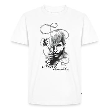 Animaux fantastiques Dragonneau Dessin - T-shirt Premium bio Homme - blanc - Devant - Nico (187cm)