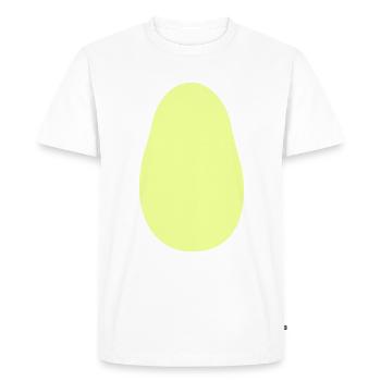 Costume de grenouille Carnaval Carnaval Animal Ventre Corps - T-shirt Premium bio Homme - blanc - Devant - Nico (187cm)