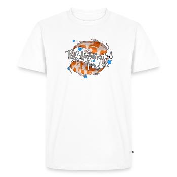 To Sofishticated for You - Men's Premium Organic T-Shirt - white - Front - Nico (187cm)