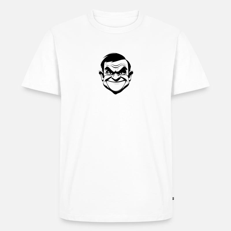 Schadenfreude - hell - Männer Premium Bio T-Shirt - undefined