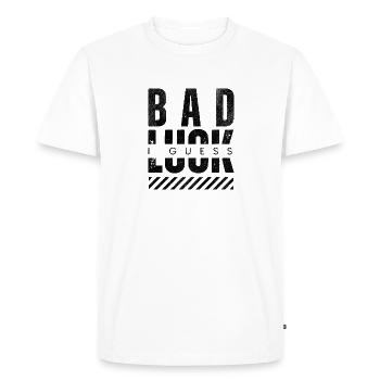 Malchance. Je pense. Dire Viral Trailer Gameing - T-shirt Premium bio Homme - blanc - Devant - Nico (187cm)