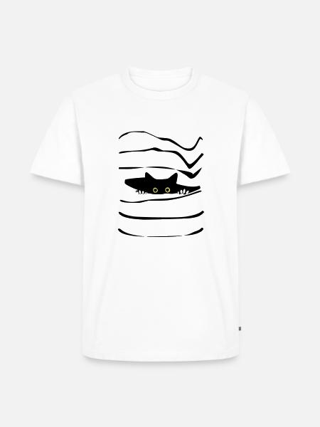 Mieze - Männer Premium Bio T-Shirt - Weiß