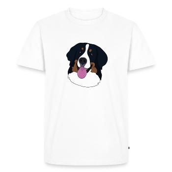 Berner Sennenhund - T-shirt Premium bio Homme - blanc - Devant - Nico (187cm)
