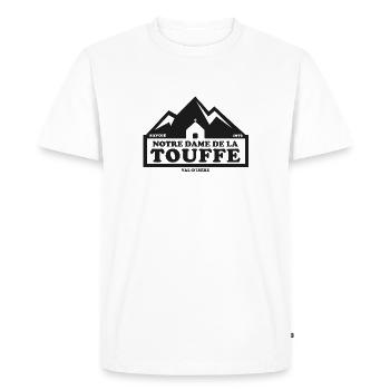 Les Bronzés font du ski ⛷️ Humour Cadeau - T-shirt Premium bio Homme - blanc - Devant - Nico (187cm)