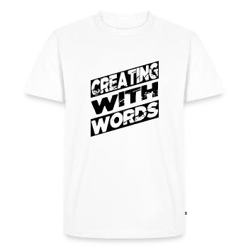 bday present idea gift idea imagination - Men's Premium Organic T-Shirt - white - Front - Nico (187cm)