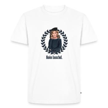 Rieser Grumpler // Illustration - Men's Premium Organic T-Shirt - white - Front - Nico (187cm)