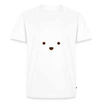 Renard - T-shirt Premium bio Homme - blanc - Devant - Nico (187cm)