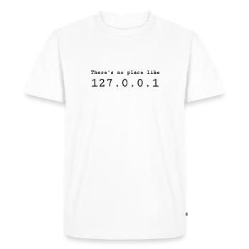 Developer Entwickler Développeur Computer Geek - Men's Premium Organic T-Shirt - white - Front - Nico (187cm)