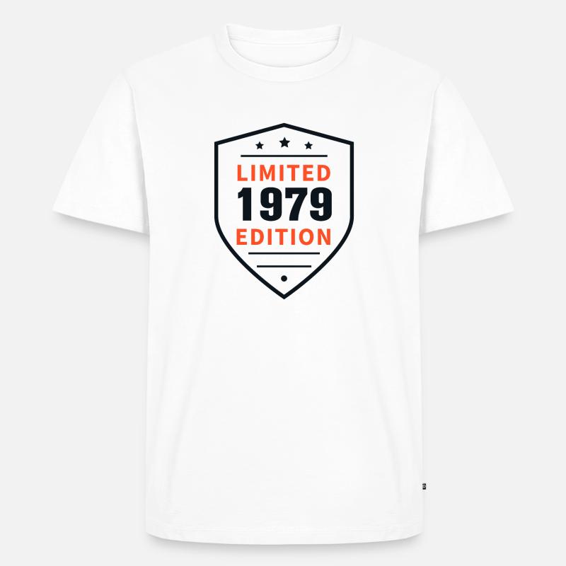 Limitierte Version 1979 - Männer Premium Bio T-Shirt - Weiß