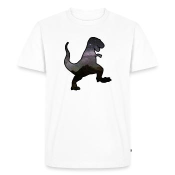 Le dinausore - J'peux pas j'ai Dinosaure - T-shirt Premium bio Homme - blanc - Devant - Nico (187cm)