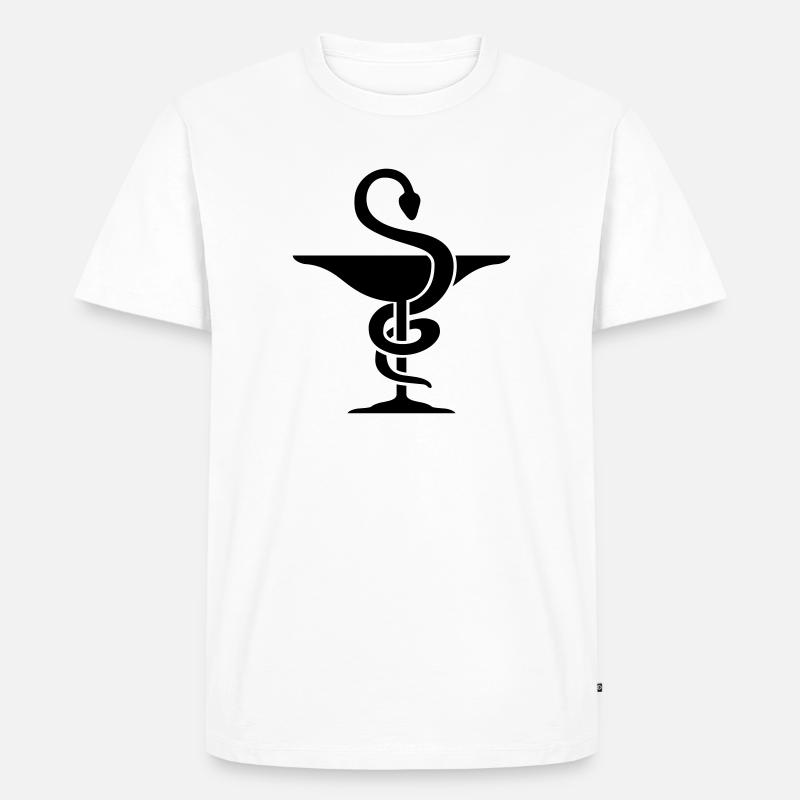 Apotheke - Männer Premium Bio T-Shirt - Weiß