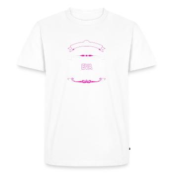 je ne suis pas Parfaite Eva - T-shirt Premium bio Homme - blanc - Devant - Nico (187cm)