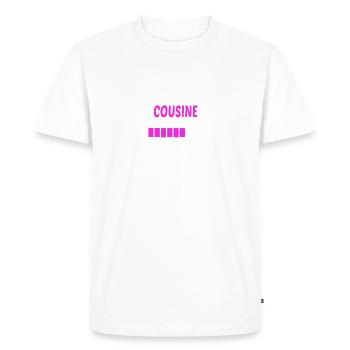futur cousine - T-shirt Premium bio Homme - blanc - Devant - Nico (187cm)