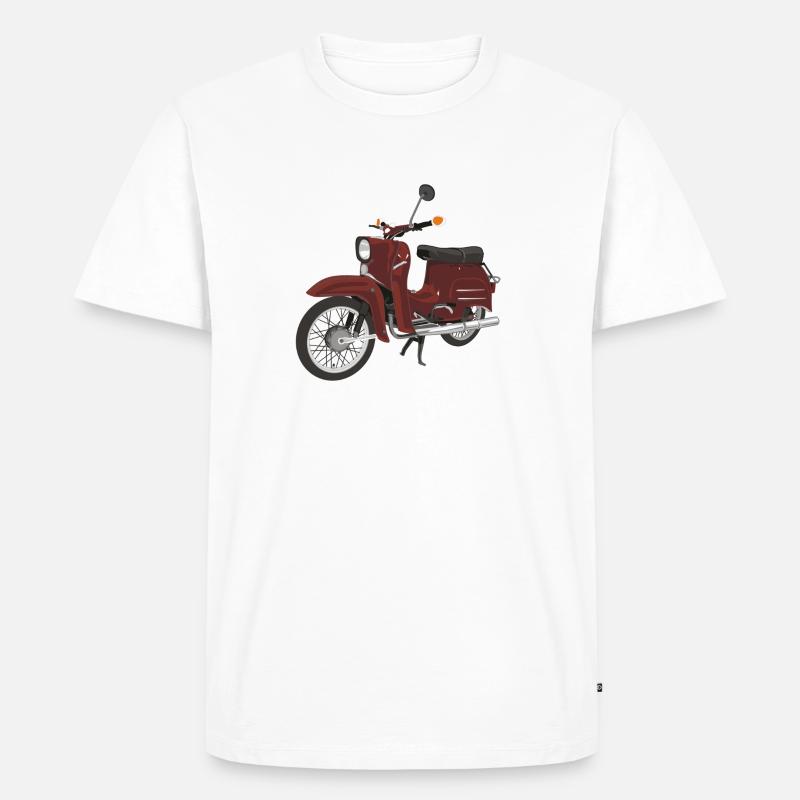 Simson Schwalbe - T-shirt Premium bio Homme - blanc