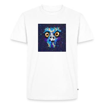 Emu Bouquet Bird Bouquet Bird Portrait Art - Men's Premium Organic T-Shirt - white - Front - Nico (187cm)