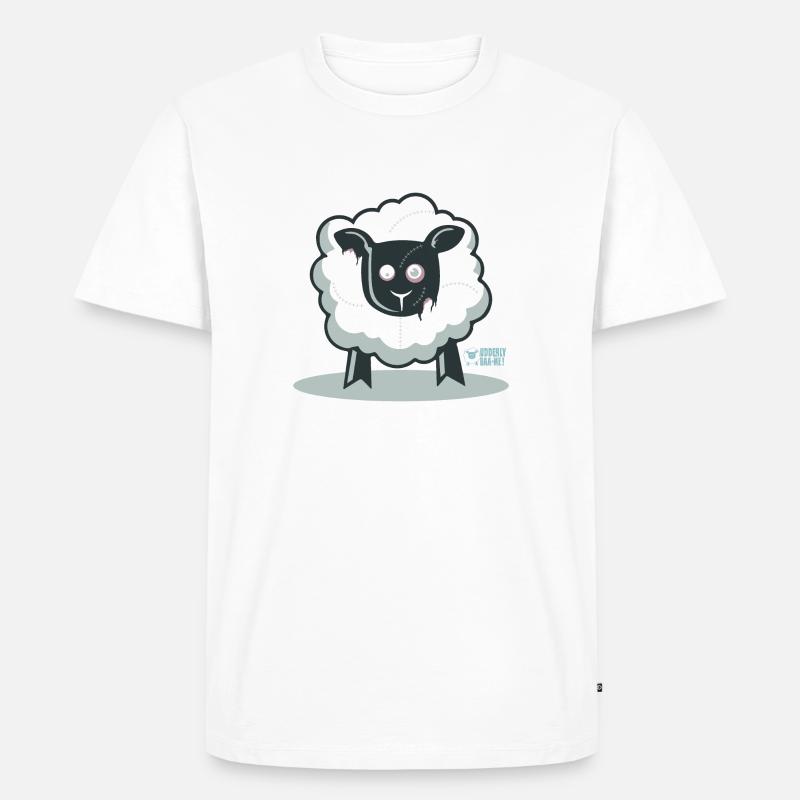 Ewe ein Zombie? - Männer Premium Bio T-Shirt - Weiß
