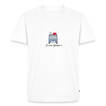 Van Simone - T-shirt Premium bio Homme - blanc - Devant - Nico (187cm)
