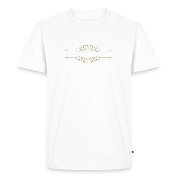 Separators · Headers · Frames - Men's Premium Organic T-Shirt - white - Front - Nico (187cm)