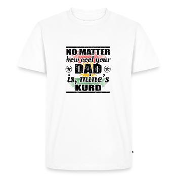 no matter dad cool father poison kurdistan kurde png - Men's Premium Organic T-Shirt - white - Front - Nico (187cm)