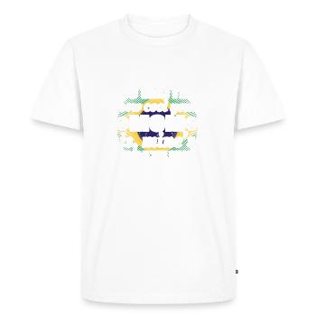 no matter mom cool mother gift brazil png - Men's Premium Organic T-Shirt - white - Front - Nico (187cm)