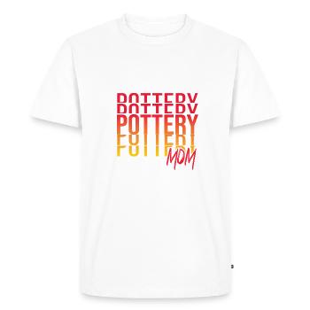 Make pottery - Men's Premium Organic T-Shirt - white - Front - Nico (187cm)